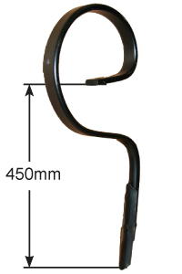 Gerade Zinke Querschnitt: 32x12mm